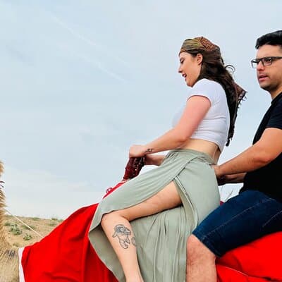 Dubai Red Dune Evening Desert Safari with Quad Bike & BBQ Dinner 3