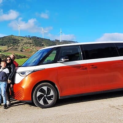 Private Porto to Lisbon tour Scenic Stops Electric Vehicle