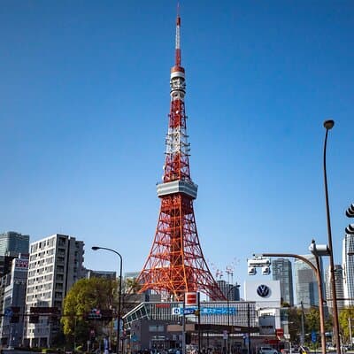Tokyo City Walking Tour: Tokyo Tower Zojoji Temple and Shiba Park