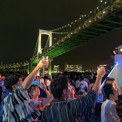 Tokyo Sunset Boat Party with Music Drinks and Vibes