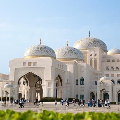Abu Dhabi City Tour With Sheikh Zayed Mosque Qasr Al Watan Louvre