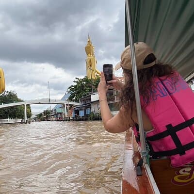 Bangkok Canals Hop On Hop Off Boat Tour