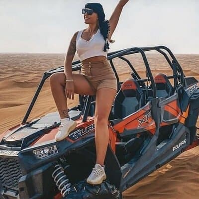 4 Seater Polaris Buggy Tour Dubai With Transport For 1 Hour