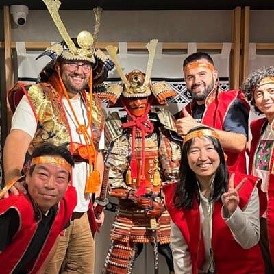 Luxury Samurai Sushi Experience with Chef Performance in Asakusa 4