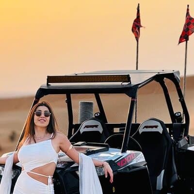 2 Seater Polaris Buggy Tour Dubai With Transport for 1 Hour 3