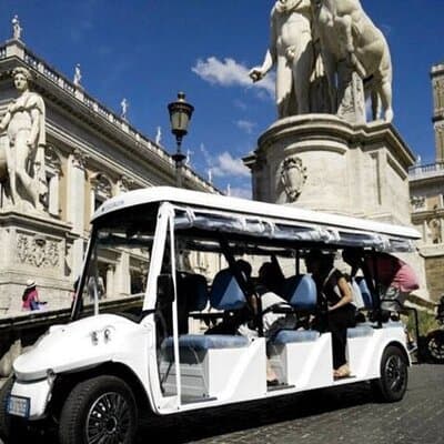 Rome Highlights by Golf Cart Shared Tour of Top Landmarks 3