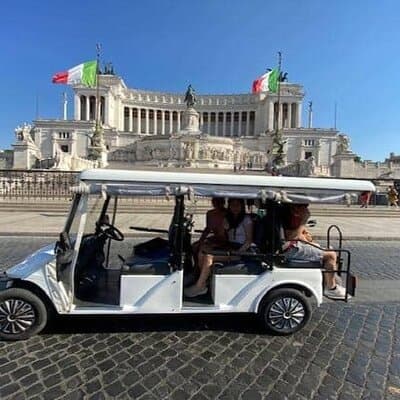 Rome Highlights by Golf Cart Shared Tour of Top Landmarks 4