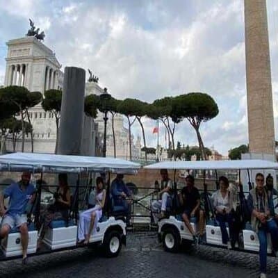 Rome Highlights by Golf Cart Shared Tour of Top Landmarks 5