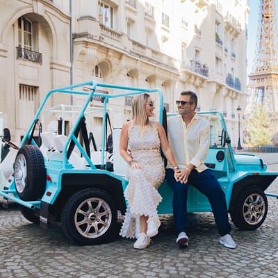 Private Paris Landmarks Tour by Golf Cart (pickup included)