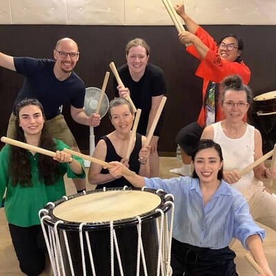Tokyo's Authentic and Finest Taiko Drumming Workshop 4