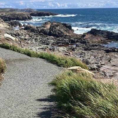 Hiking Trail at Louisbourg Lighthouse Scenic Coastal Views Tour 3