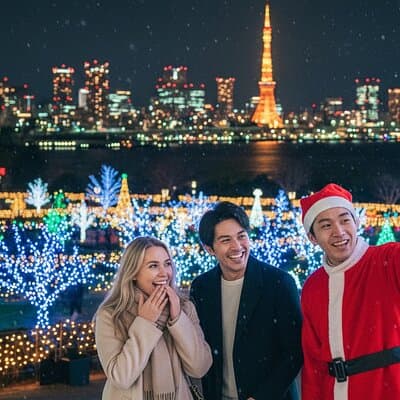 Experience the Magic of Christmas in Tokyo by Private Vehicle