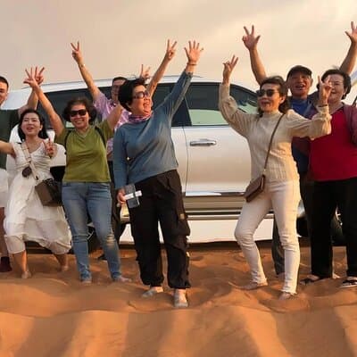 “Private Dubai Desert Safari – Dune Bashing, Camel Ride & BBQ” 2