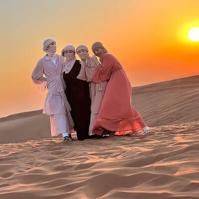 Private Red Dune Safari with BBQ, Camel Ride & Traditional Shows 2