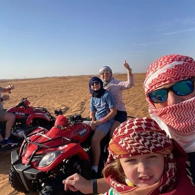 Lahbab Red Dunes Desert Safari with Quad Biking & BBQ 2