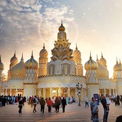 Global Village & Miracle Garden Combo Pack with Private Transfer 3