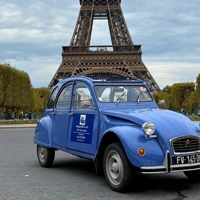 Paris in Citroen 2CV Authentic and Vintage Experience 2