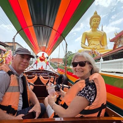 Half day Bangkok with Private Canal tour by long tail boat 2