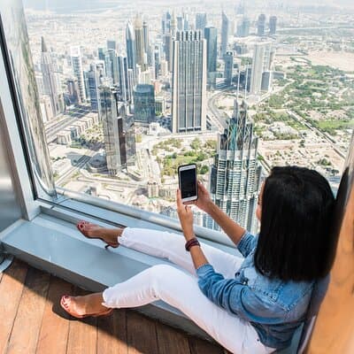 Private Combo City Tour with ATT Burj Khalifa L124/125 Tickets 5