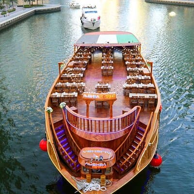 Royal Dhow Cruise at Marina Dubai with Radisson Blu Buffet 4