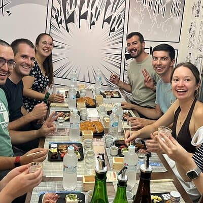 Japanese Sake Tasting and Masu Crafting Experience in Tokyo