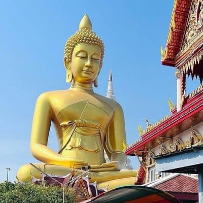 Bangkok Canal Boat Tour to Big Buddha – 1 Hour Longtail Cruise 4