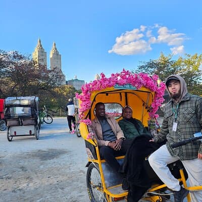Central Park Pedicab Tour– Top Highlights