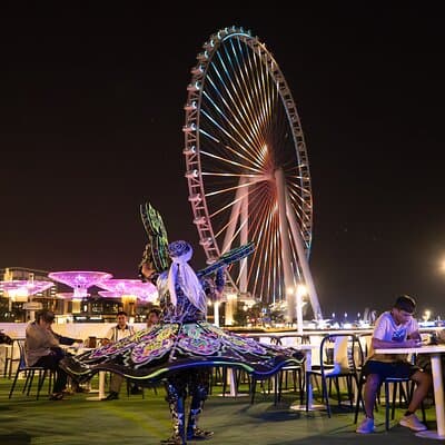 Dhow Cruise Dubai Marina With Buffet Dinner 4