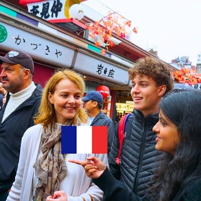 Tokyo Visite à Pied Asakusa & Sensoji (GUIDE FRANÇAIS)