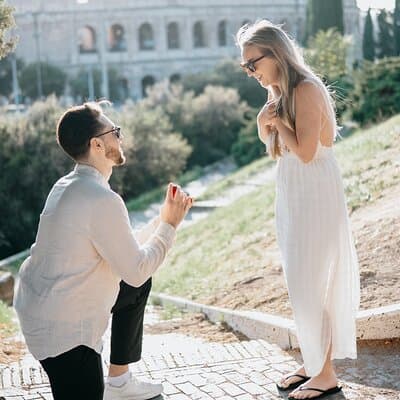 Proposal Photographer in Rome