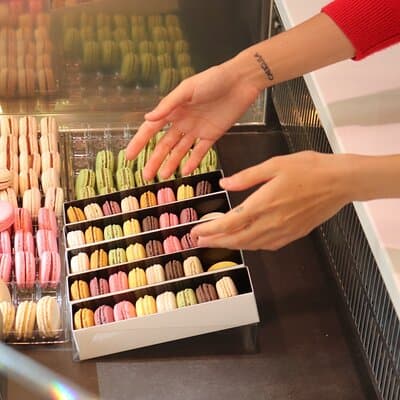 Paris Macaron Baking Activity in a Real Pâtisserie 5
