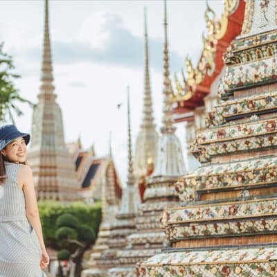 Bangkok 3 Temple Walking Tour: Wat Arun, Wat Pho, Wat Traimit 3