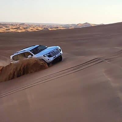 Evening Dubai Desert Safari with Quad Biking & Sandboarding 2