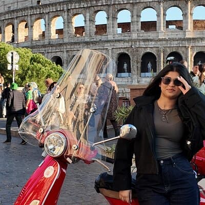 Roma Private Solo Vespa Tour with Pick Up, Drop Off and Tiramisu 2
