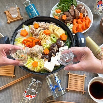 Cook Like a Sumo Wrestler! Chanko Nabe & Sake Tasting Class