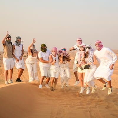 Dubai Red Dunes Dune Buggy Safari with Camel Ride 4