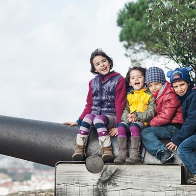 Lisbon Private Family Tour Castle Visit , Local Tastings & Games 2