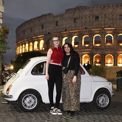 Rome Fiat 500 day&night vintage Experience, with Roman photographer 4