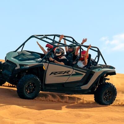 Dubai Half Day Desert Safari ATV or Buggy Ride & Sandboarding