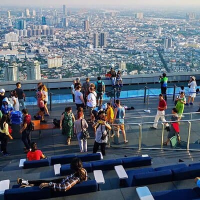 Mahanakhon SkyWalk with SkyVerse Rooftop Access 5