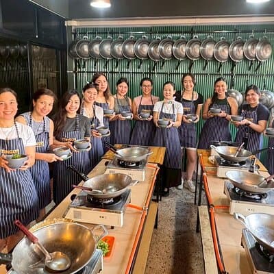 Afternoon Thai Cooking Workshop 4 Dishes with Certificate