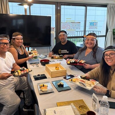Shibuya Hands On Sushi Making Class with Chef