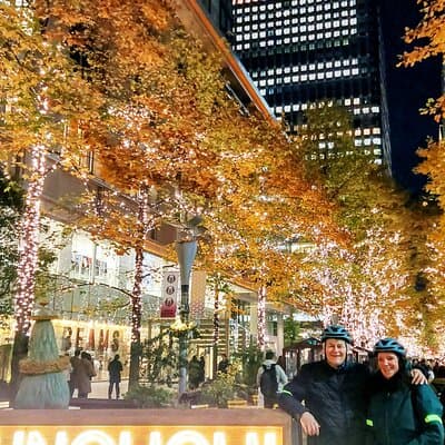 Tokyo Winter Illumination Ebike Tour