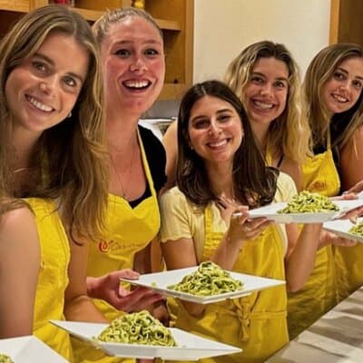 Authentic Tagliatelle al Pesto