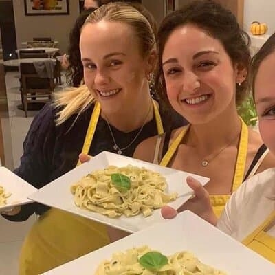 Authentic Tagliatelle al Pesto 3