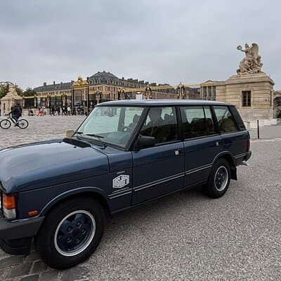 Like a Queen in Paris private tour in Range Rover classic 4