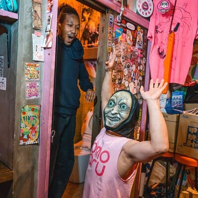 Tokyo Shibuya Crazy Entertainment Bar Experience with Local Guide 5