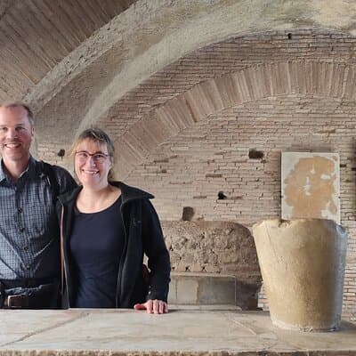 Ostia Antica Archeological Park with Italian GELATO 2