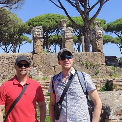 Ostia Antica Archeological Park with Italian GELATO 4