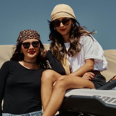 Dubai Dune Buggy Safari with Sandboarding, Camel Ride and Dinner 2